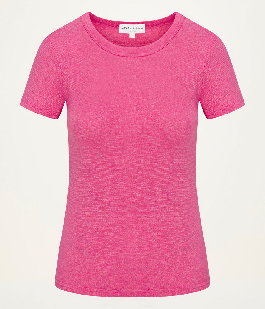 Fallon Shine Tee FLAMINGO / XL #FLAMINGO #PINK
