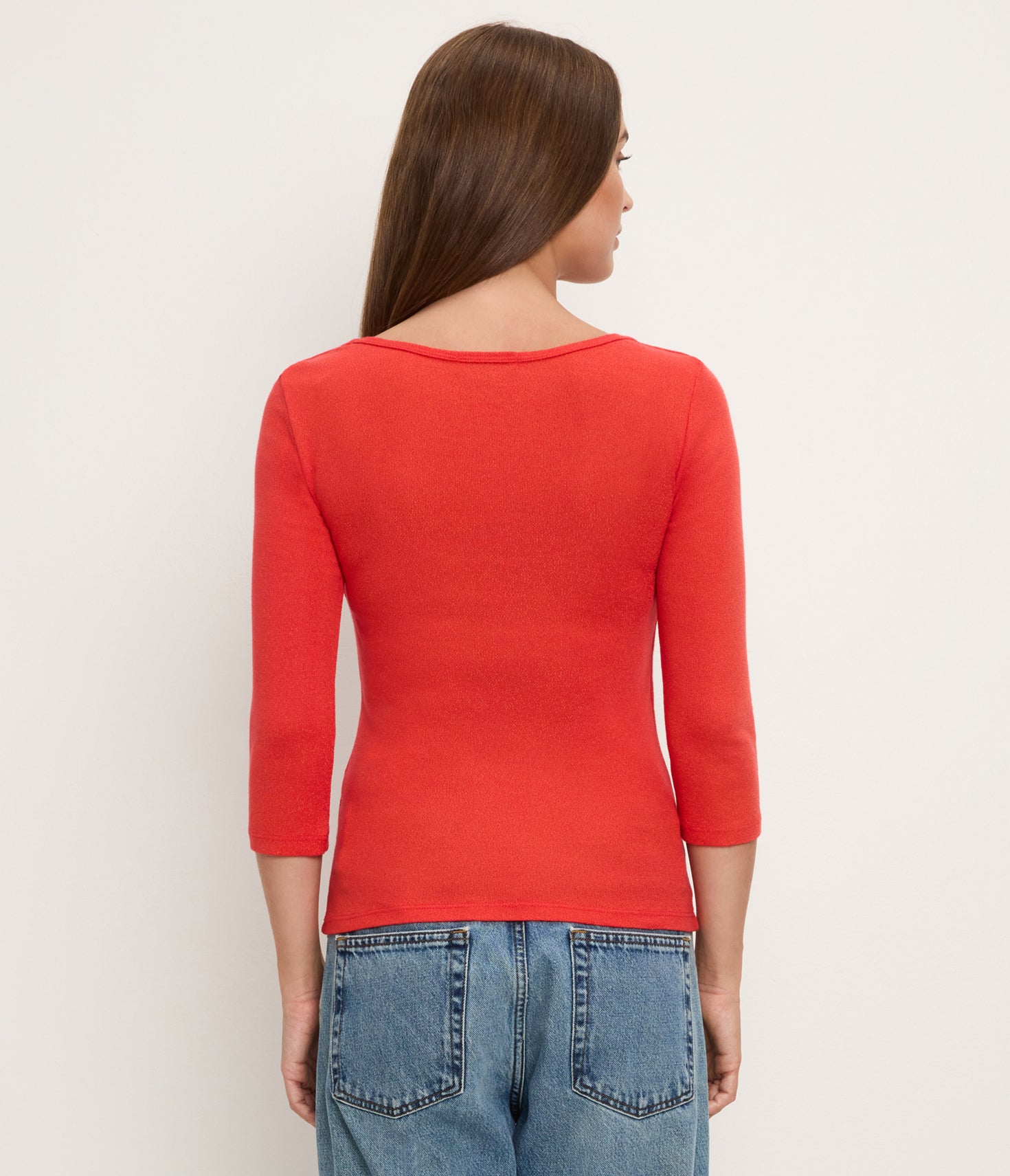 Angelina Shine V-Neck Tee