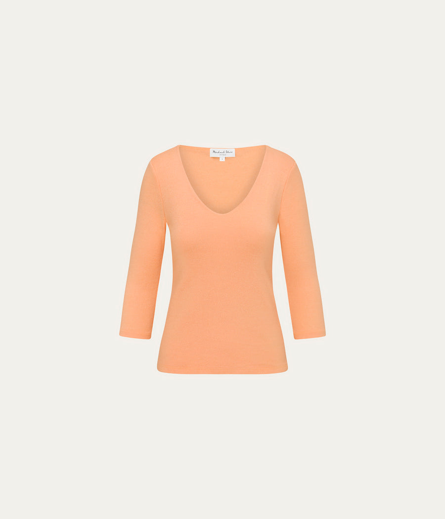 Angelina Shine V-Neck Tee