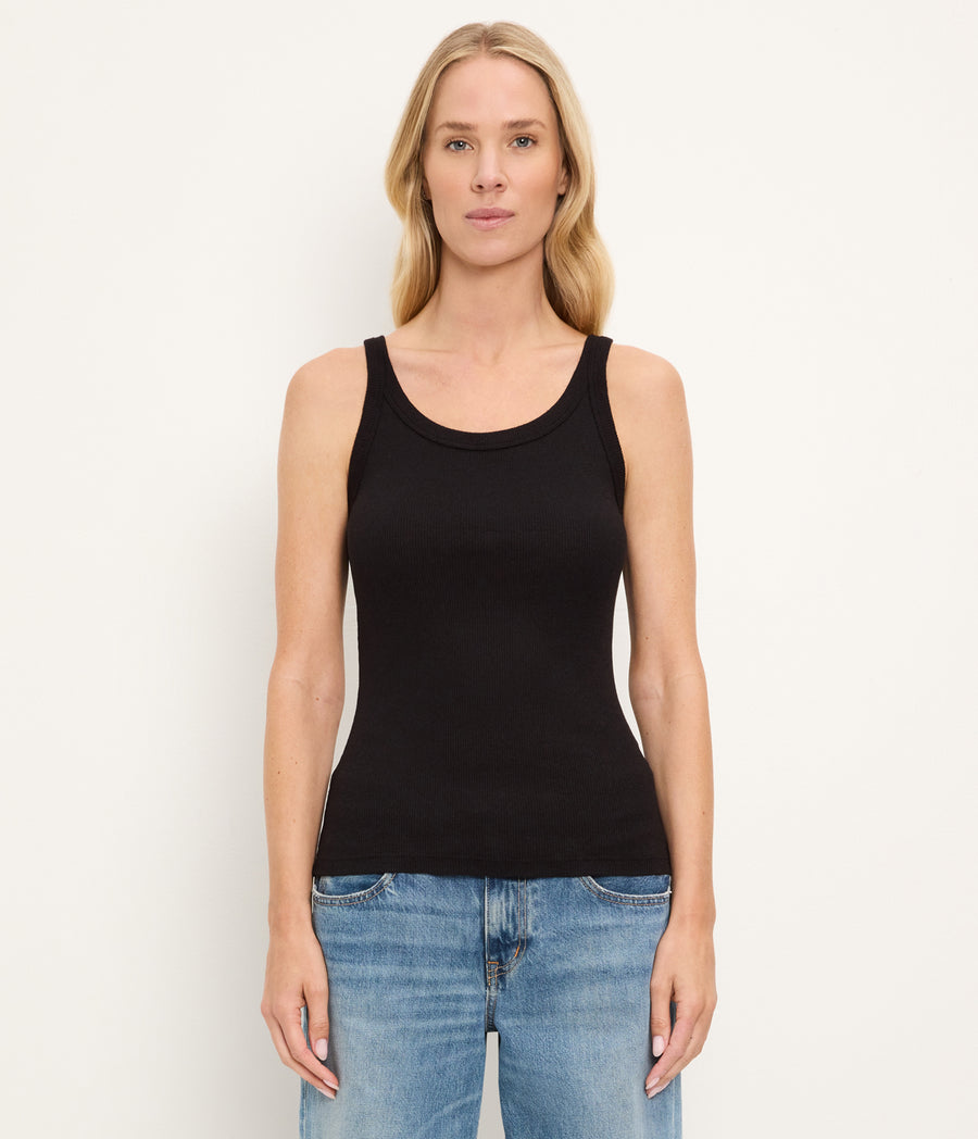 Nicole Shine Tank BLACK / XL #BLACK