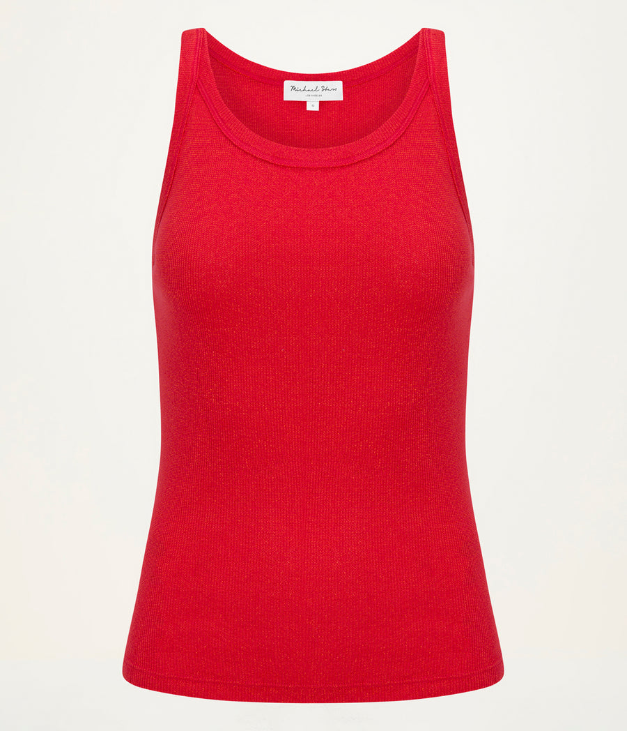 Nicole Shine Tank POMODORO / XL #POMODORO