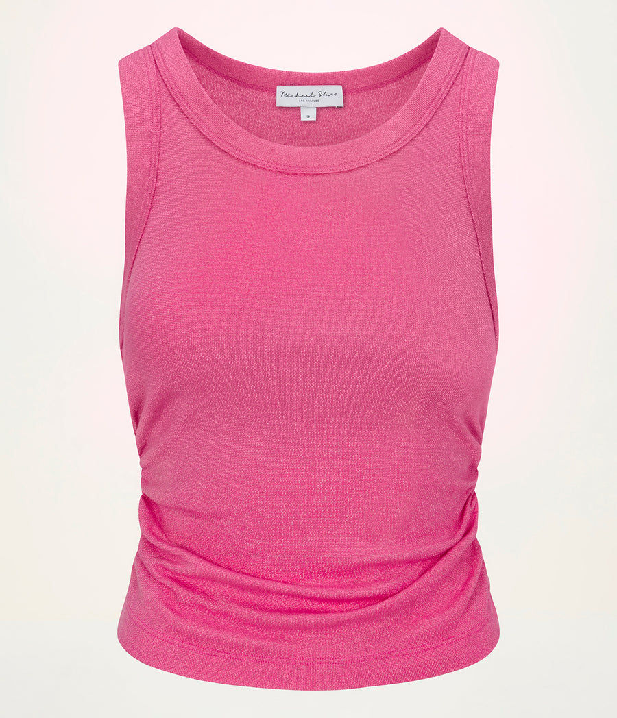Ella Shine Tank FLAMINGO / XL #FLAMINGO