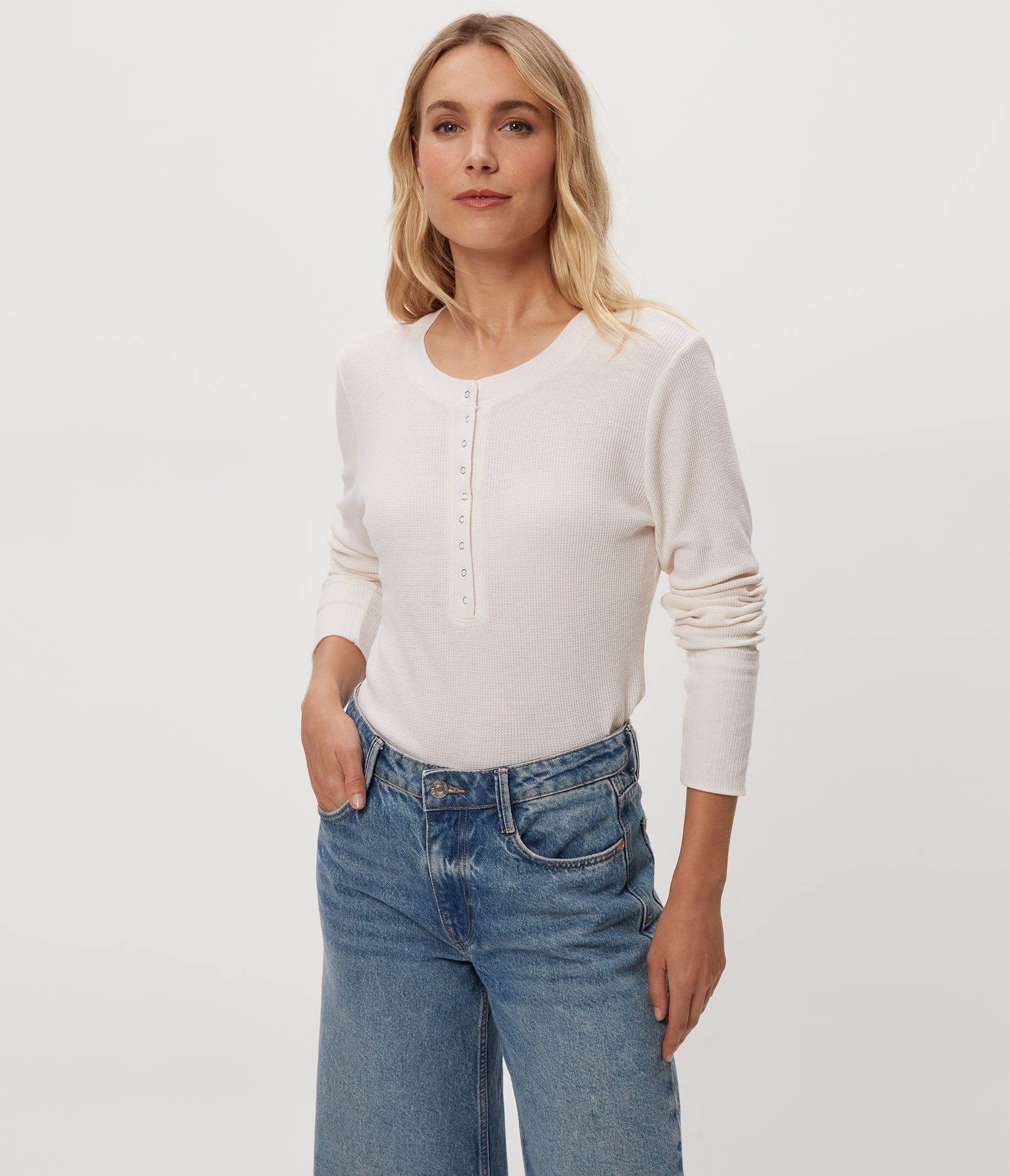 Regan Thermal Henley Tee
