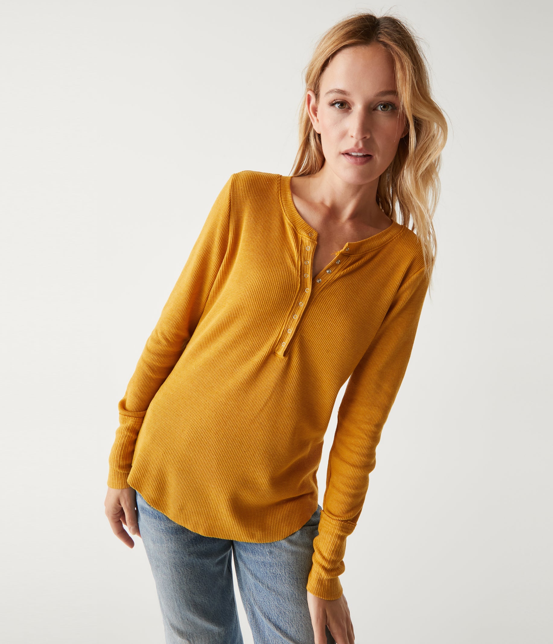 Regan Thermal Henley Tee