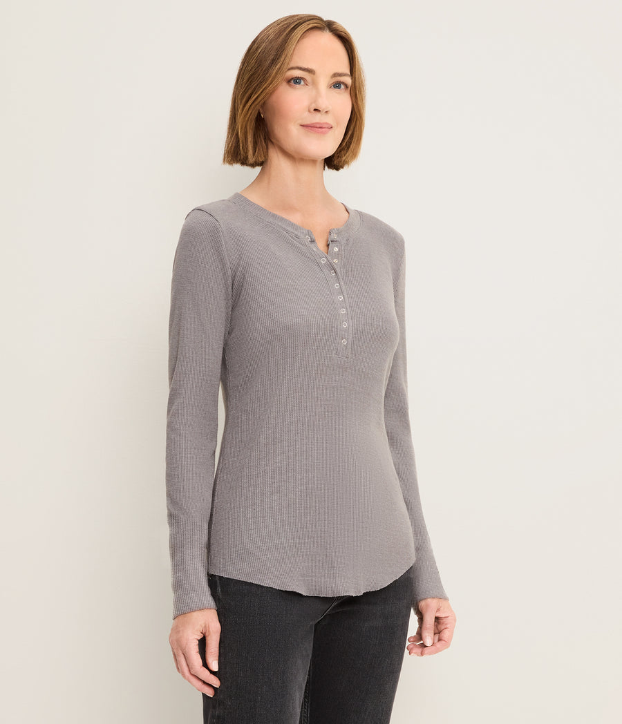 Regan Thermal Henley Tee