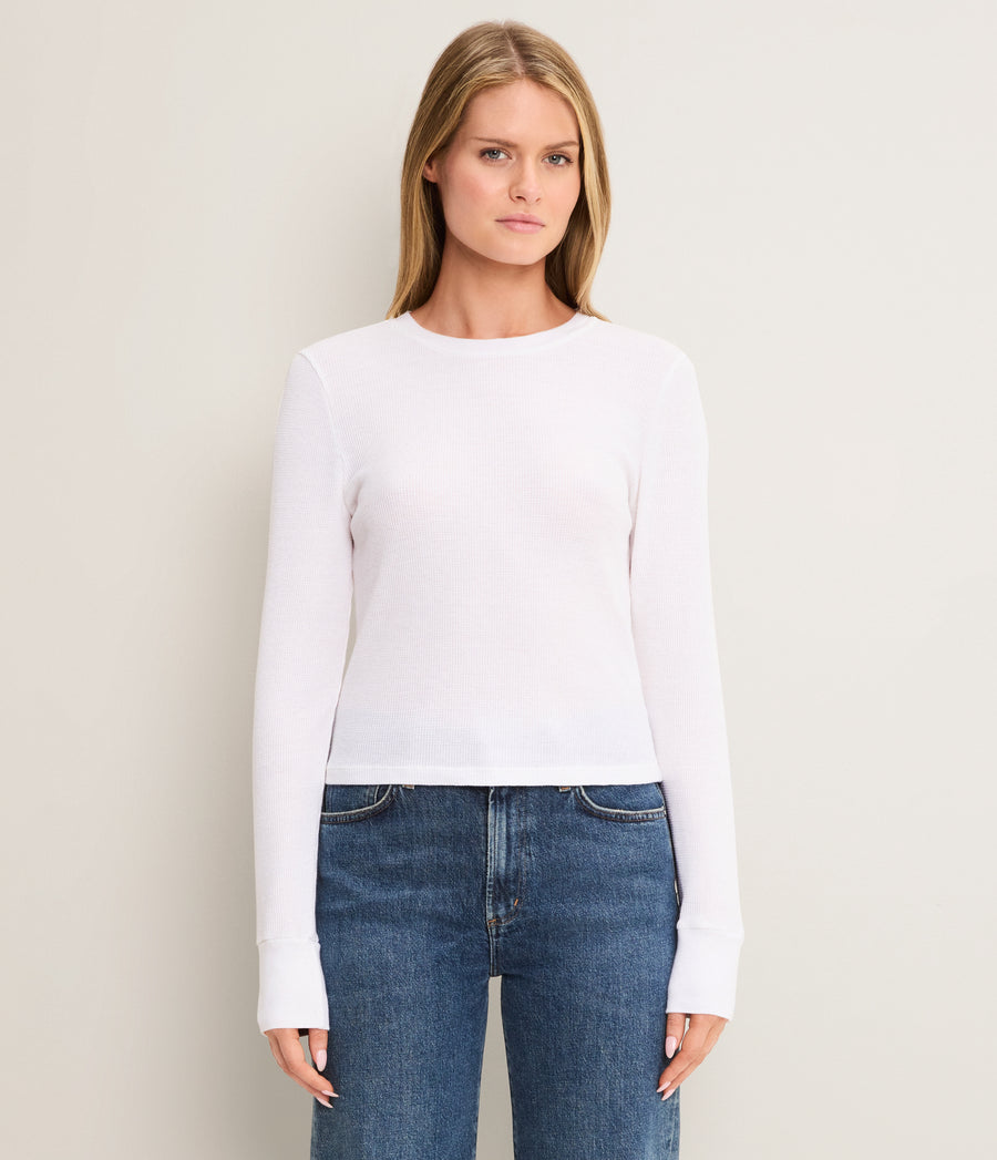 Palmer Thermal Cropped Tee