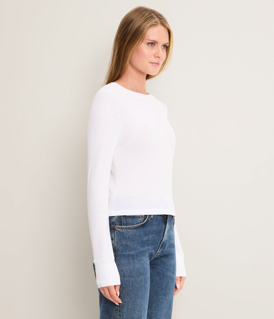 Palmer Thermal Cropped Tee