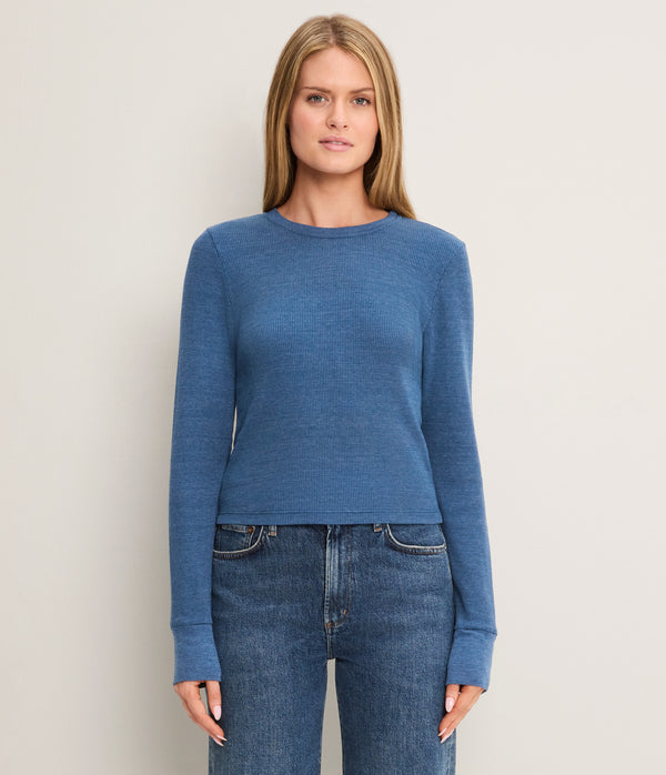 Palmer Thermal Cropped Tee
