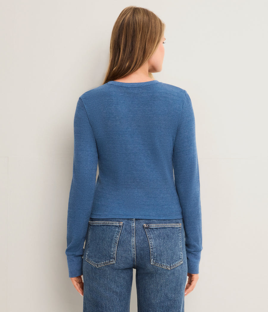 Palmer Thermal Cropped Tee