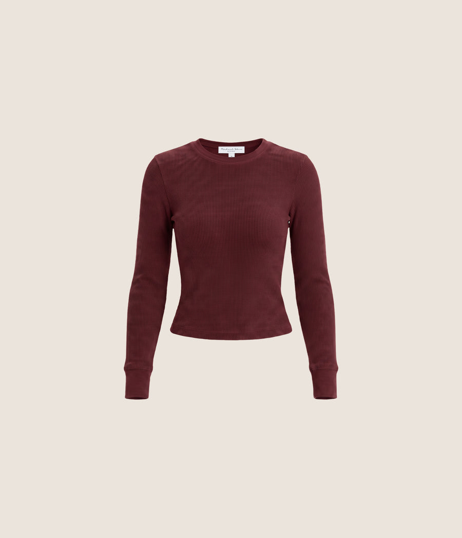Palmer Thermal Cropped Tee