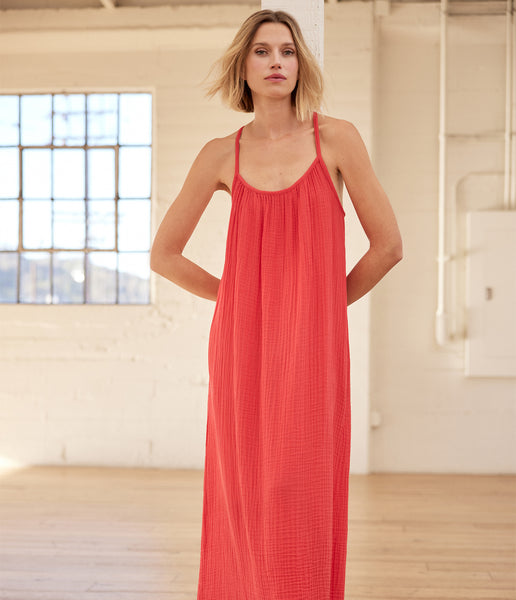 【新品タグ付き】サラマリカ Cotton Gauze Long Dress 新品タグ付き】サラマリカ Cotton Gauze Long Dress