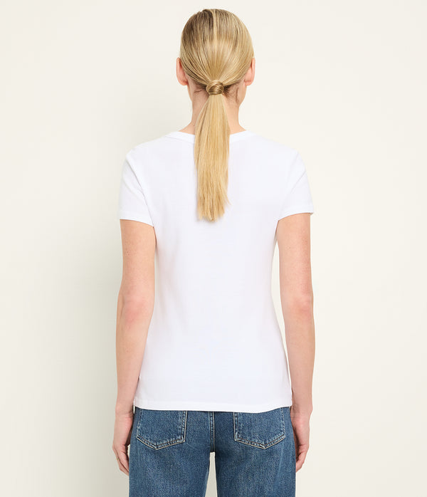Michael Stars in White  Back View #WHITE