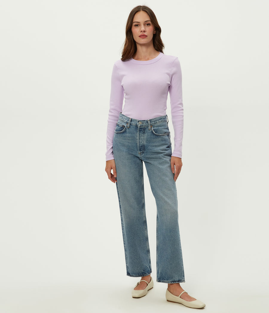 Nori Tee in WHIMSY PURPLE Full Body View #WHIMSY