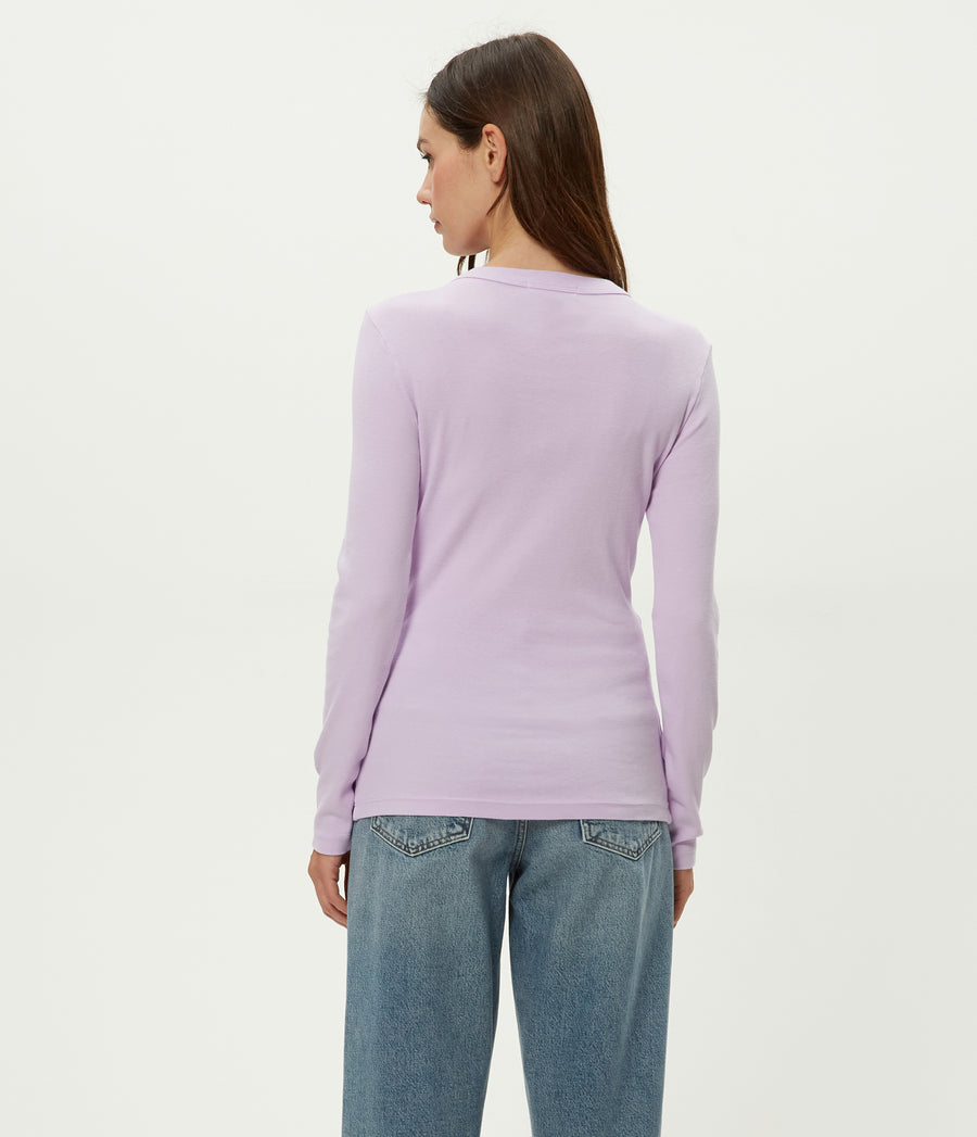 Nori Tee in WHIMSY PURPLE Back View #WHIMSY
