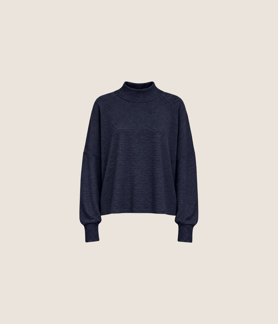 Frida Mock Neck Top