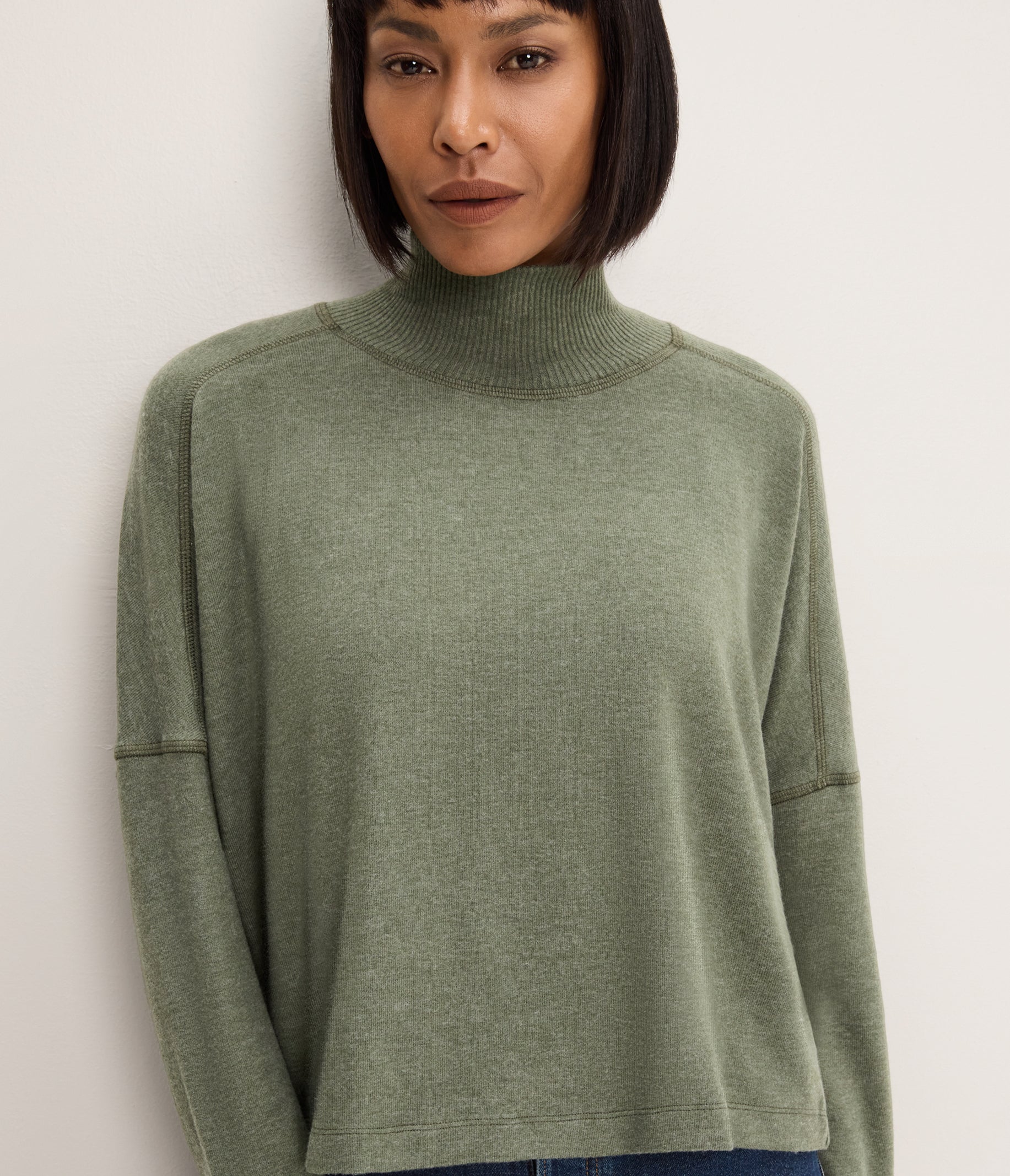 Frida Mock Neck Top