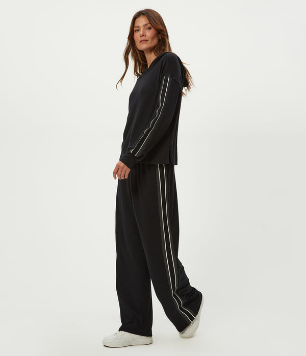 Judy Track Pant in Black Full Body View #BLACK