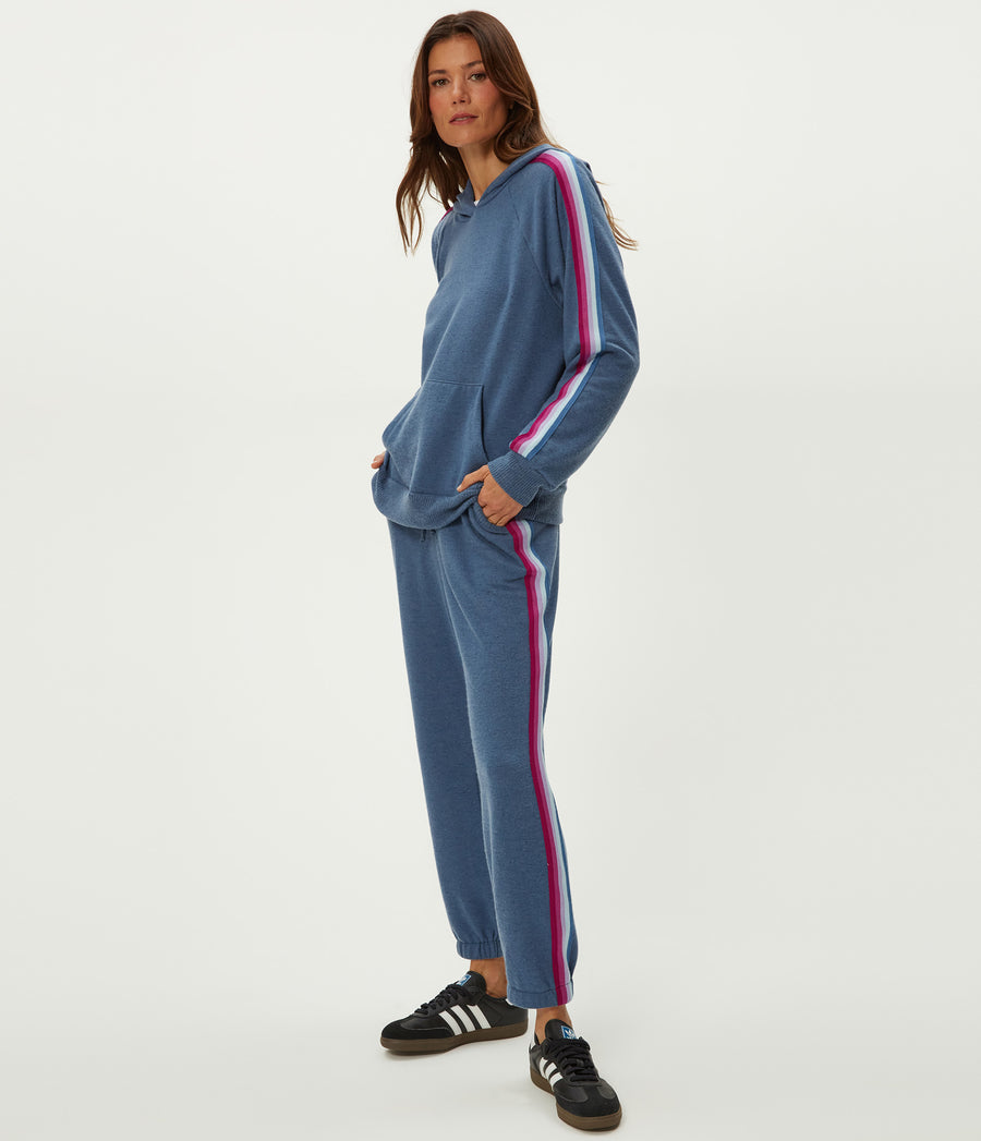 Latoya Hoodie in STORM BLUE Blue Side View #STORM