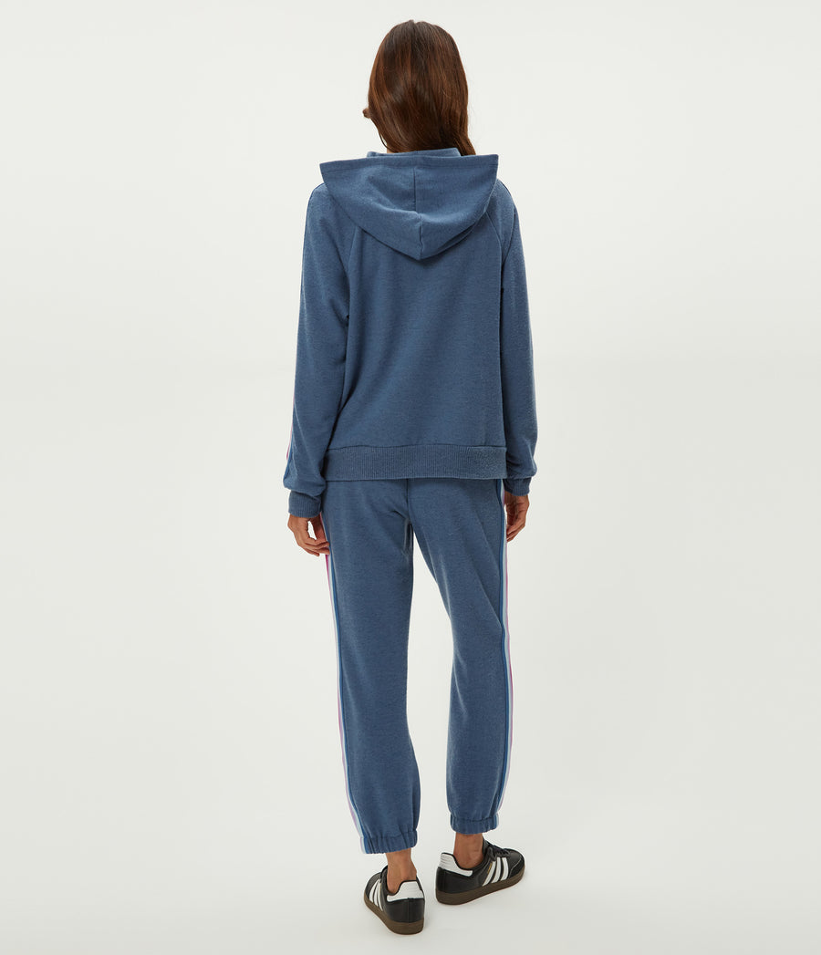 Latoya Hoodie in STORM BLUE Blue Back View #STORM