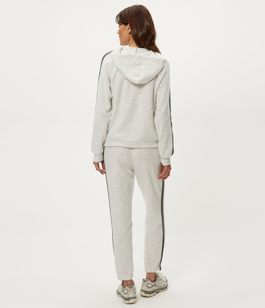 Dani Jogger in Chalk White Back View #CHALK