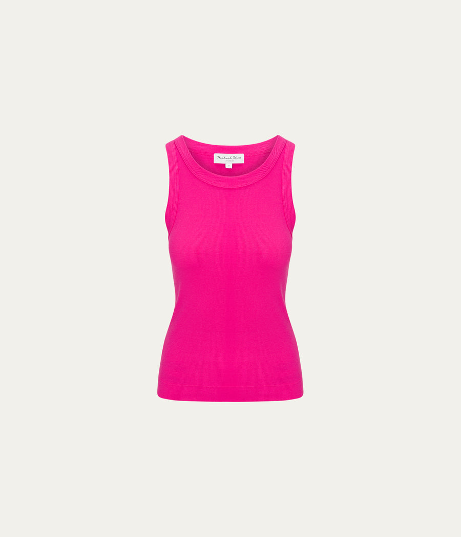 Gina Ribbed Crop Tank