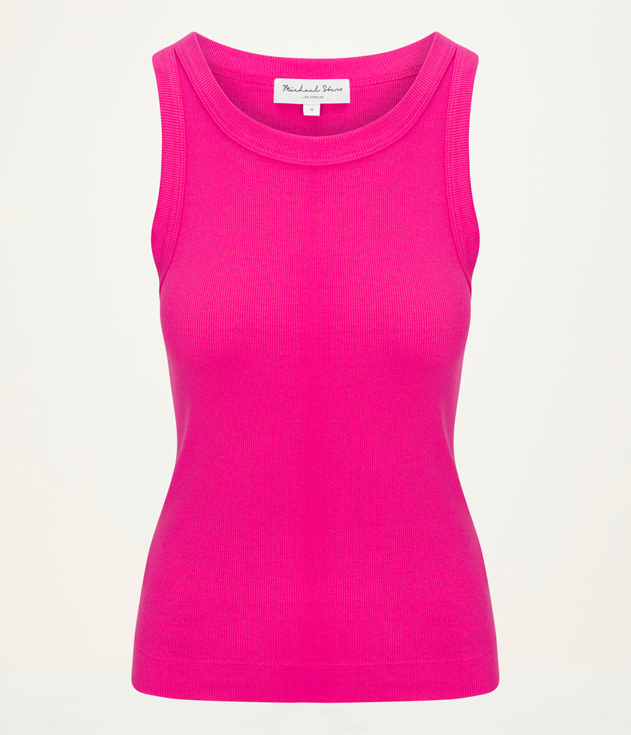 Gina Ribbed Crop Tank