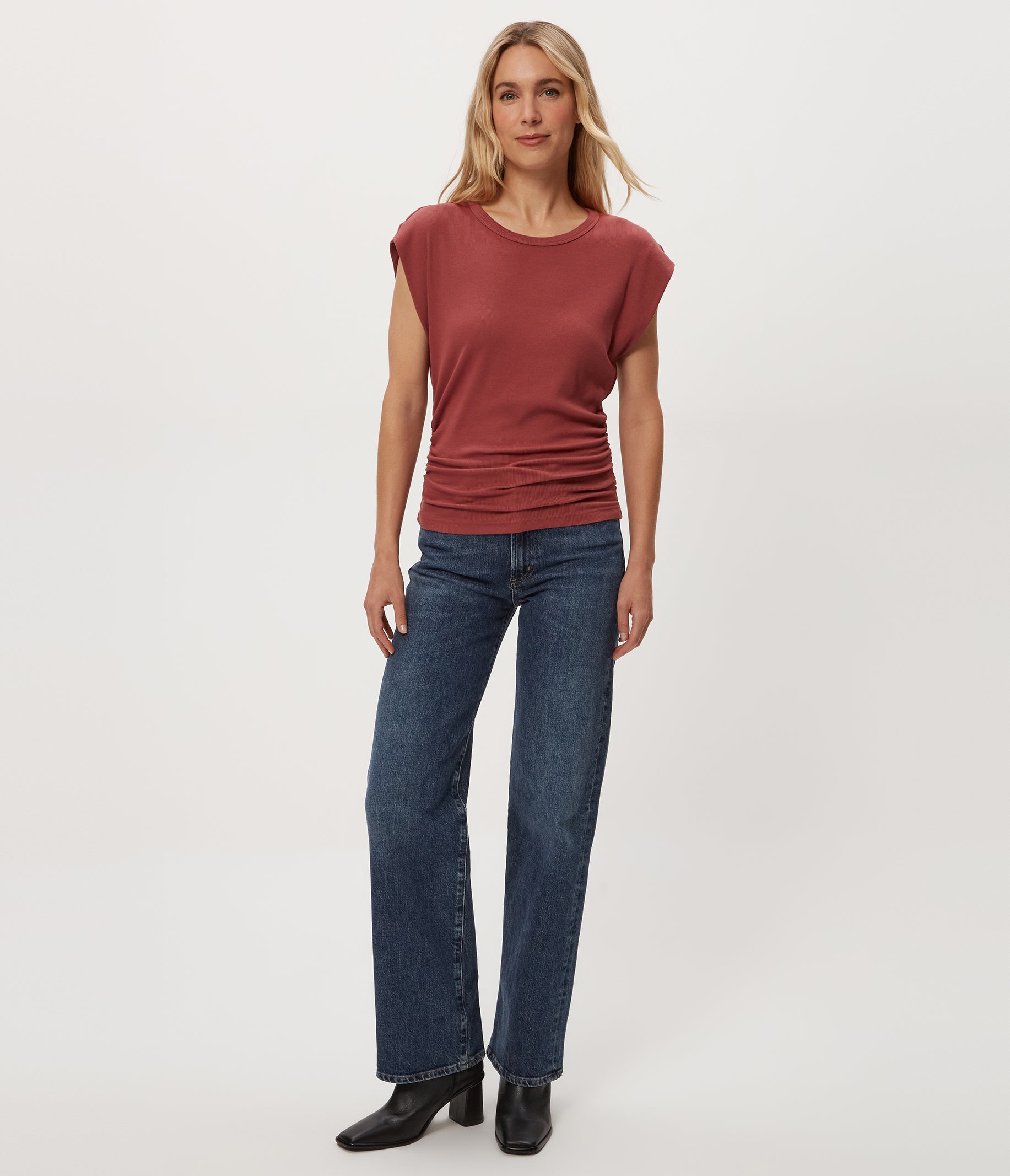 Joni Power Shoulder Tee