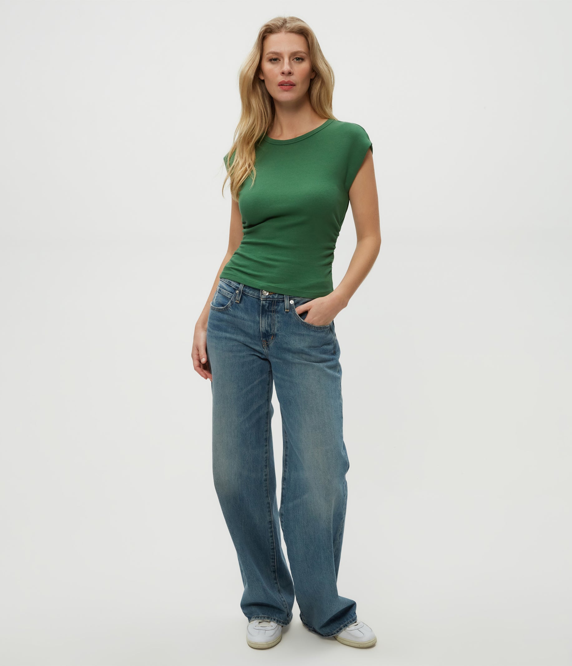 Joni Power Shoulder Tee Joni Power Shoulder Tee