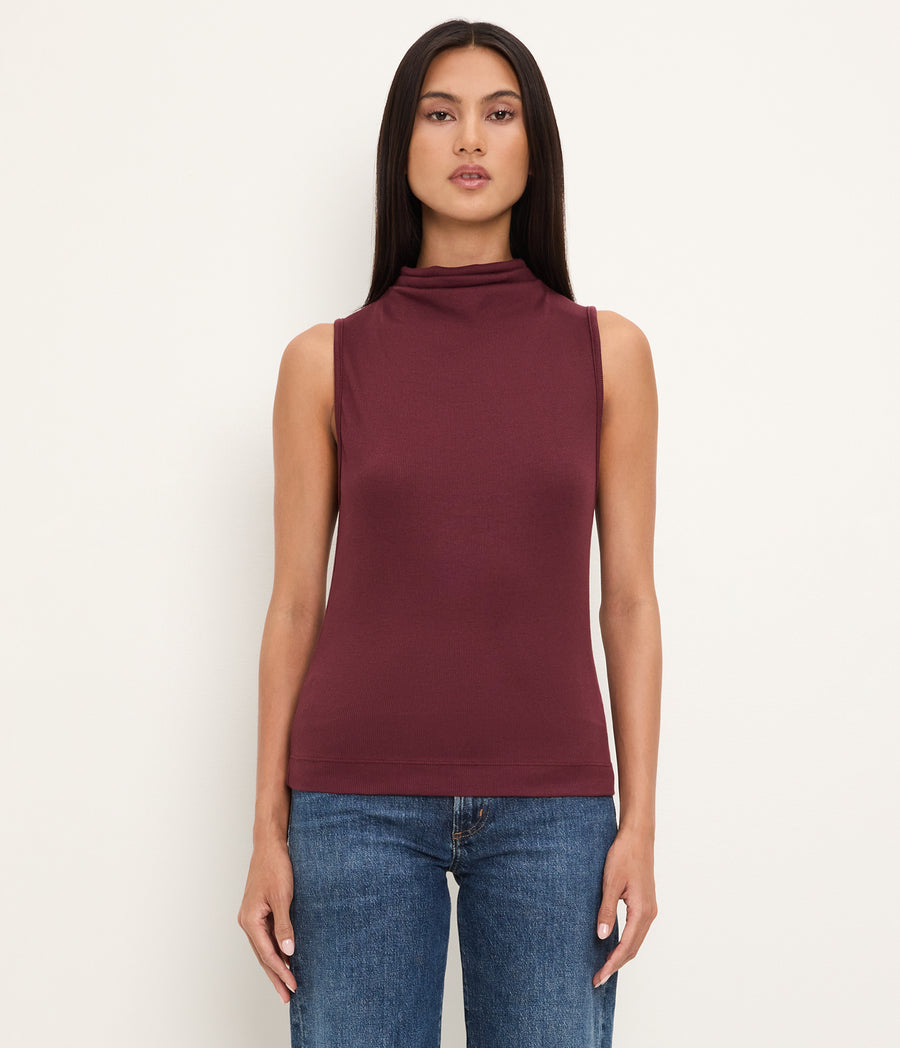 Chiara Drape Neck Tank