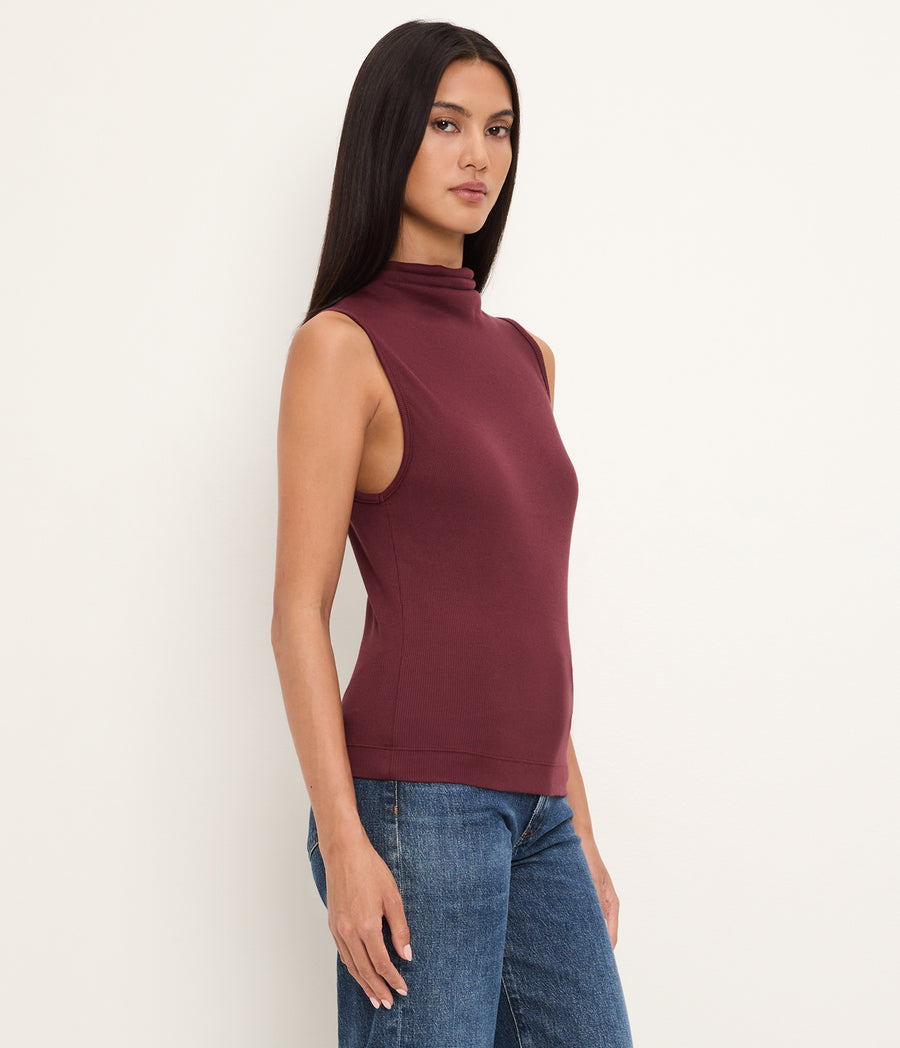 Chiara Drape Neck Tank