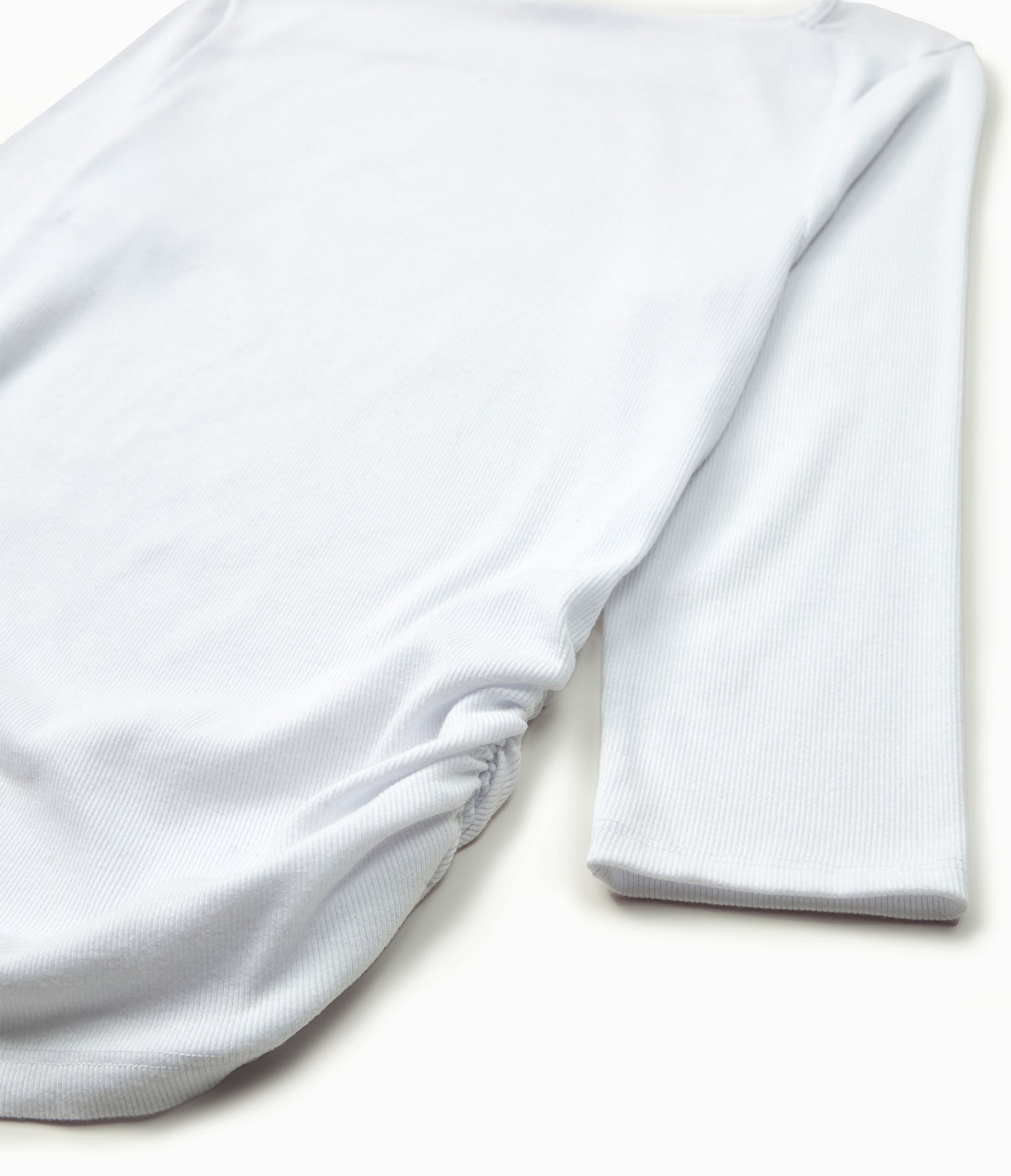 Asha 3/4 Sleeve Straight Neck Top