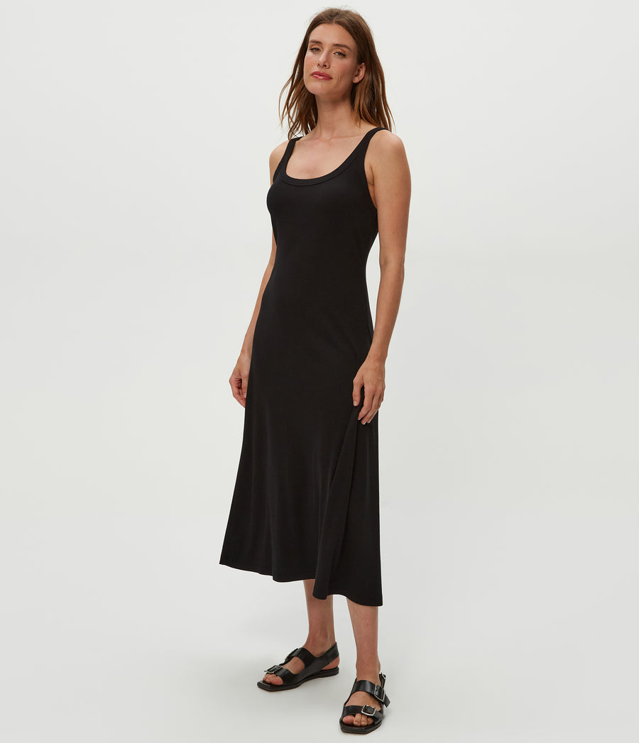 Women's Celine Midi Dress - Black - Size XS