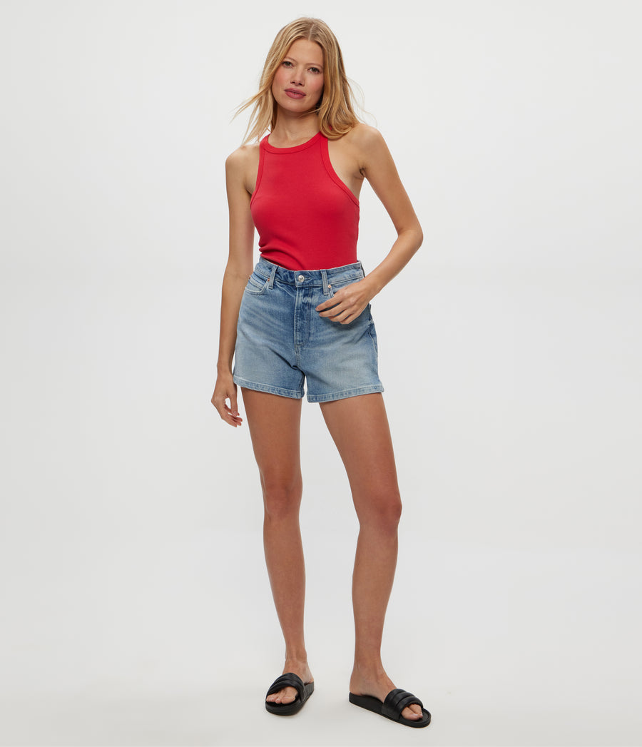 HAYES TANK in Rumba Red Full Body View #RUMBA