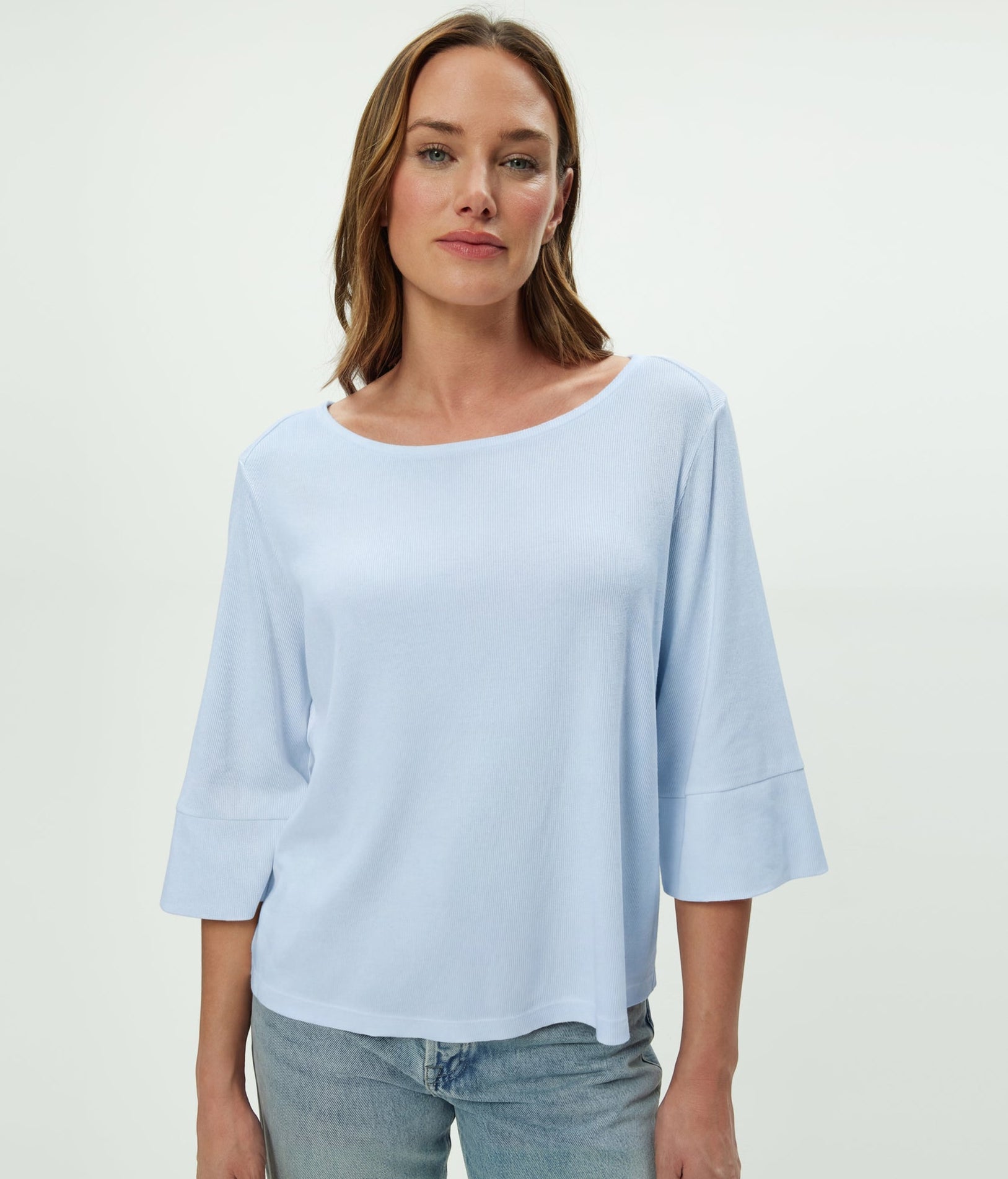 Rosalynn Boat Neck Tee