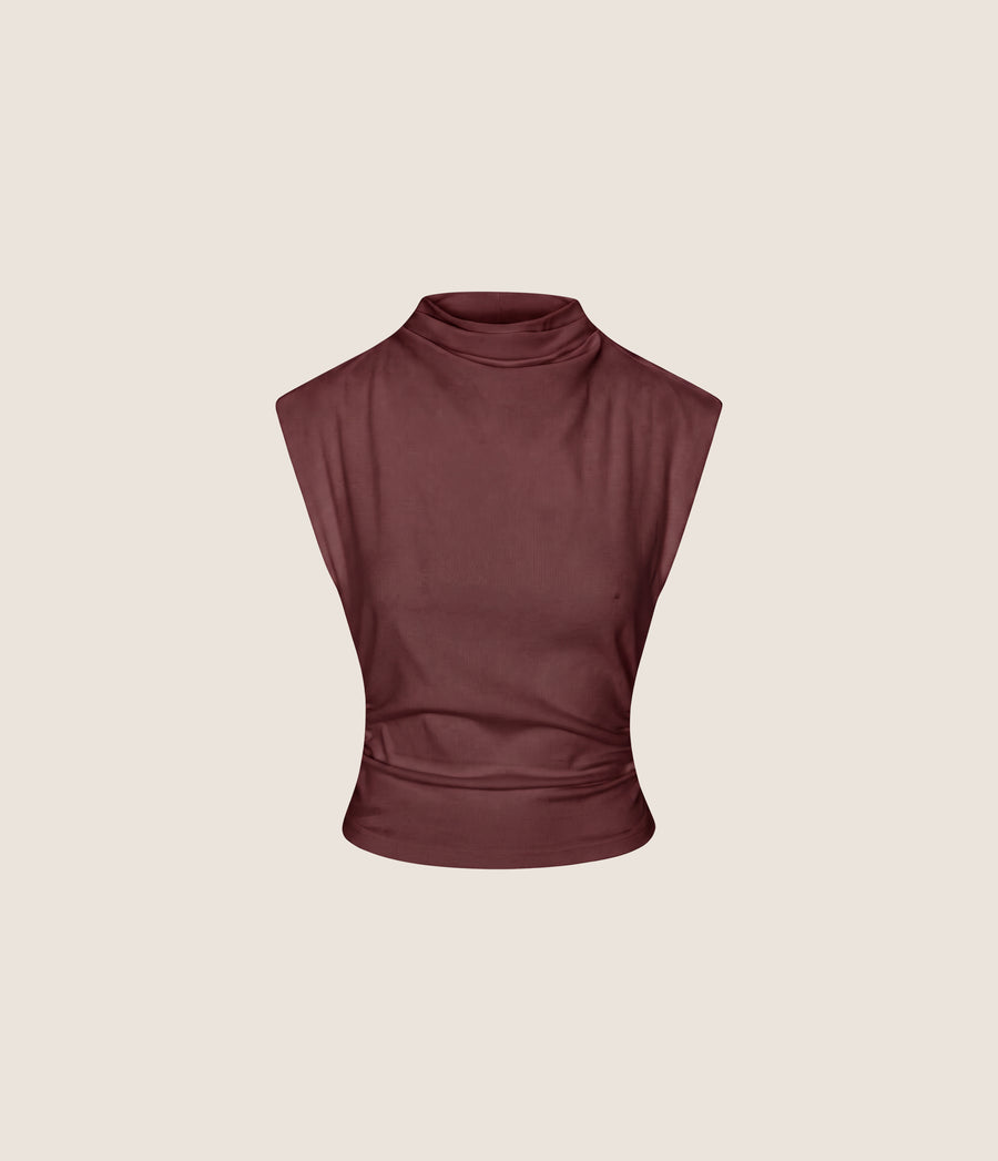 Amara Power Shoulder Tee