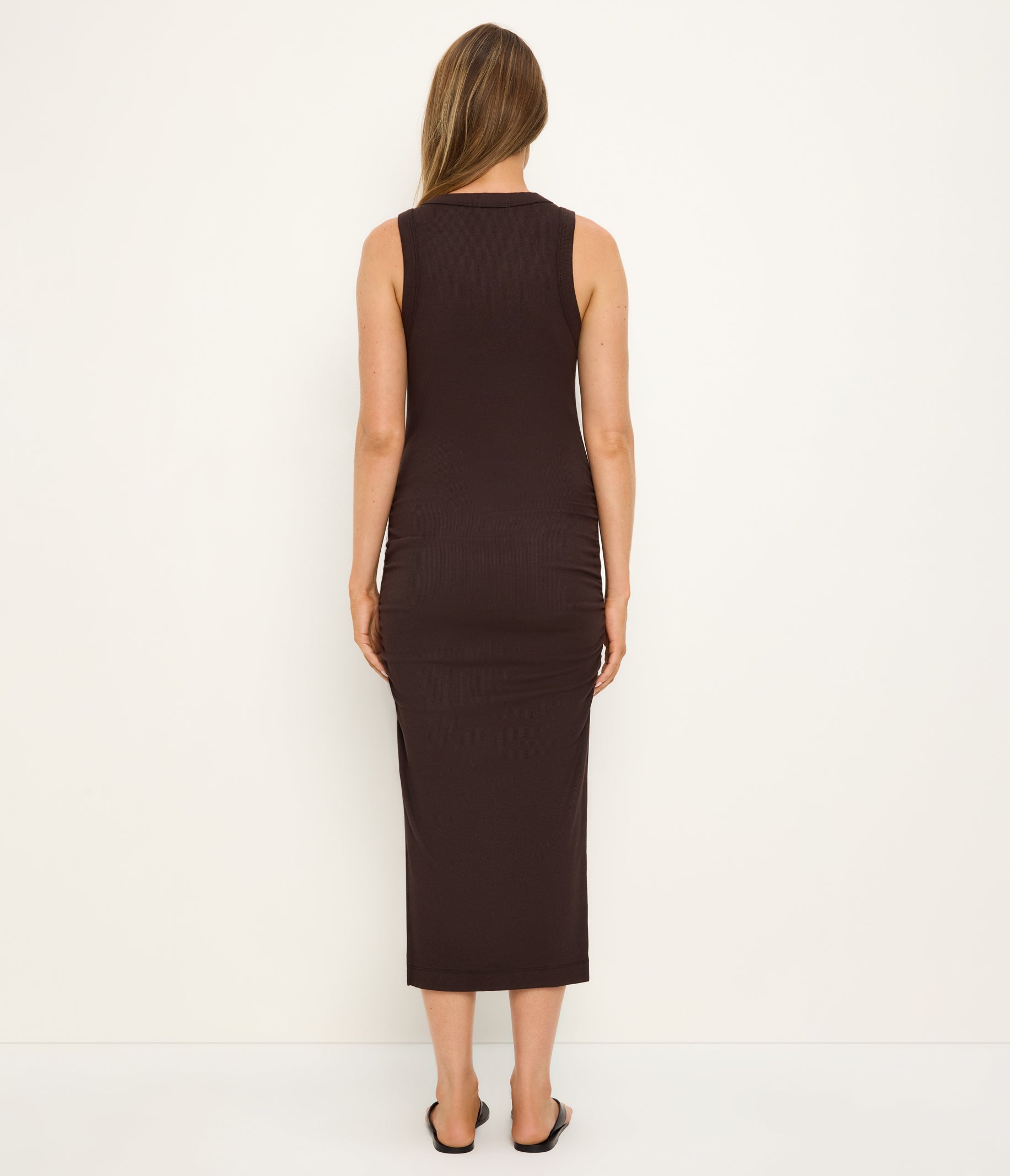 Michael Stars Women's Wren Midi Dress Oxide / Large Michael Stars Women's Wren Midi Dress Oxide / Large