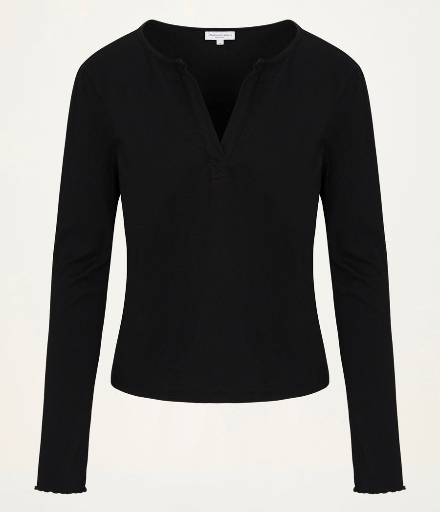 Abby Notch Neck Top