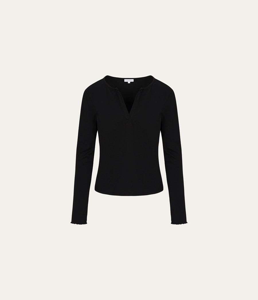 Abby Notch Neck Top