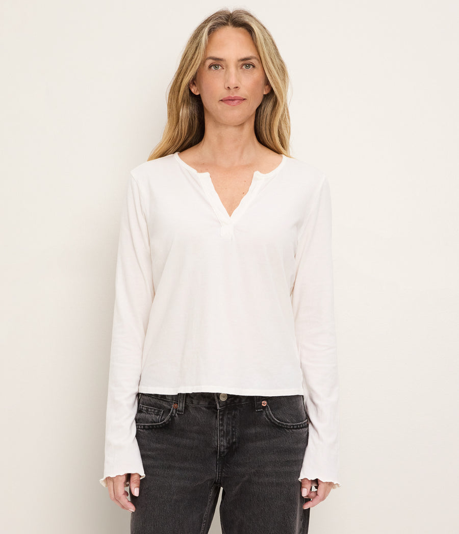Abby Notch Neck Top