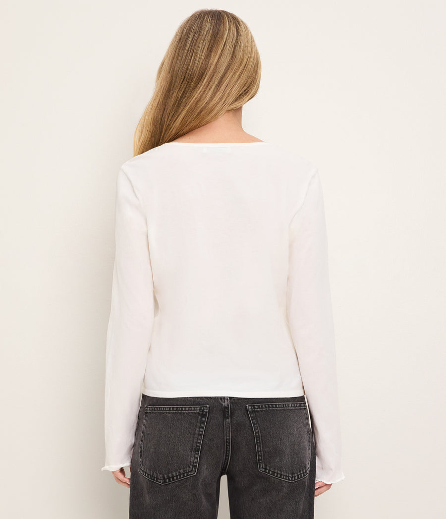 Abby Notch Neck Top