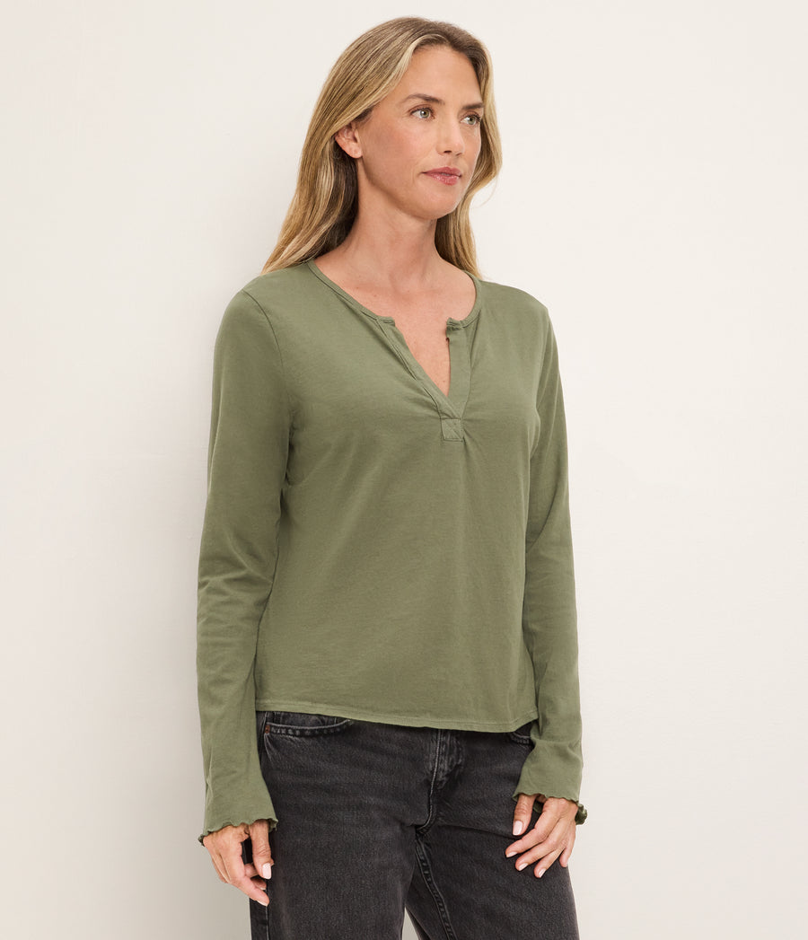 Abby Notch Neck Top