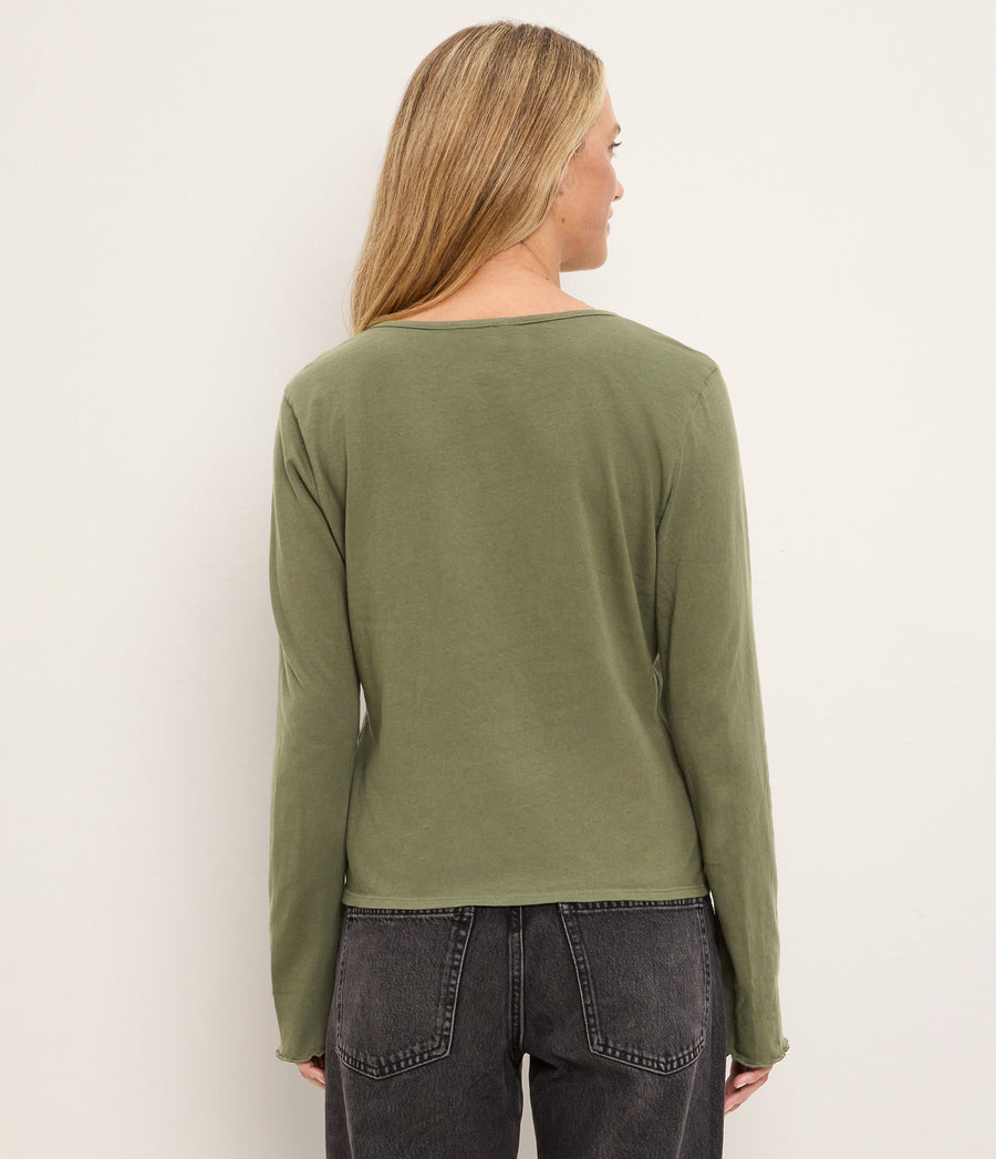 Abby Notch Neck Top