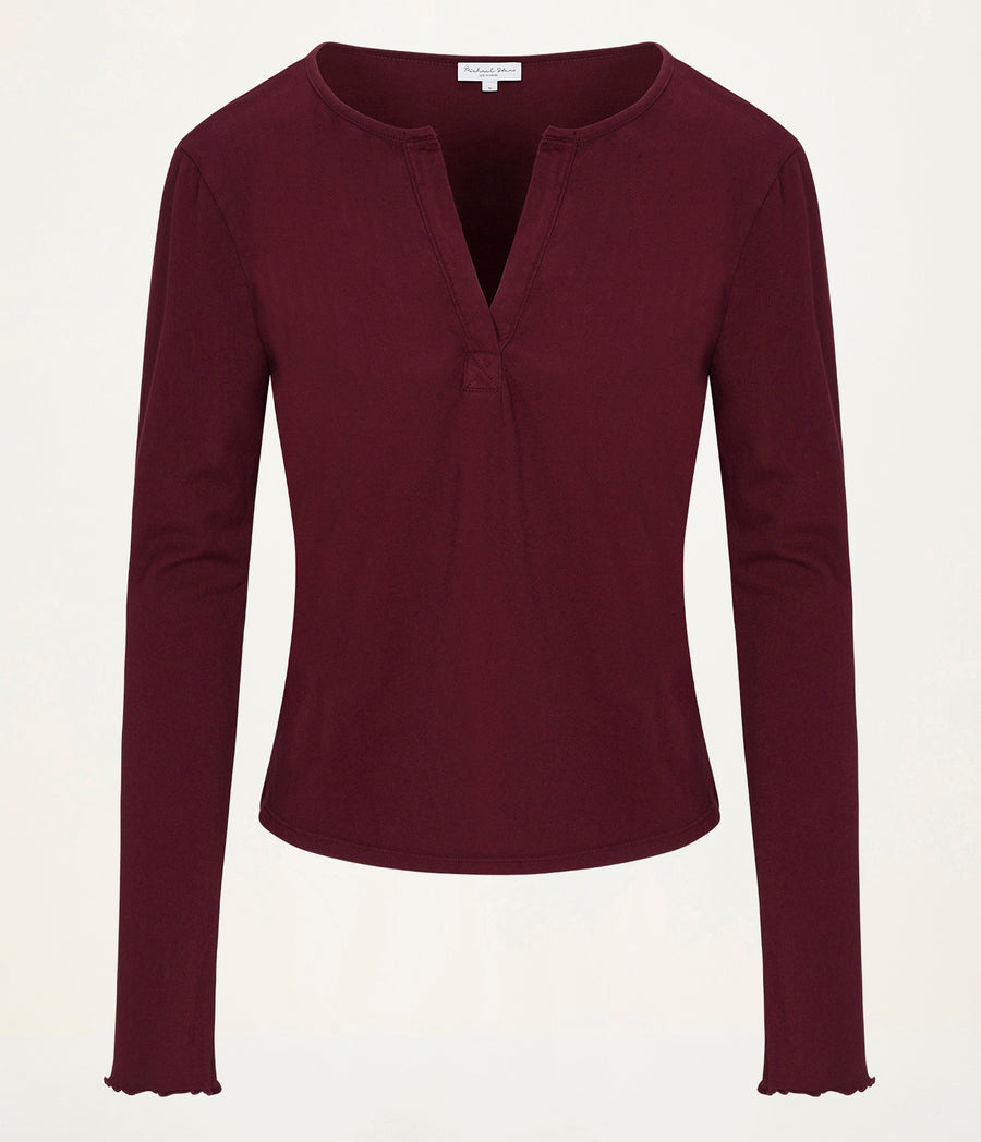 Abby Notch Neck Top