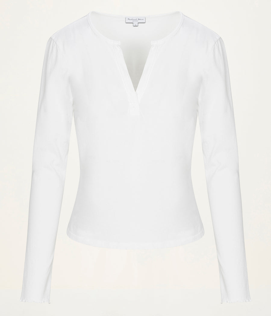 Abby Notch Neck Top