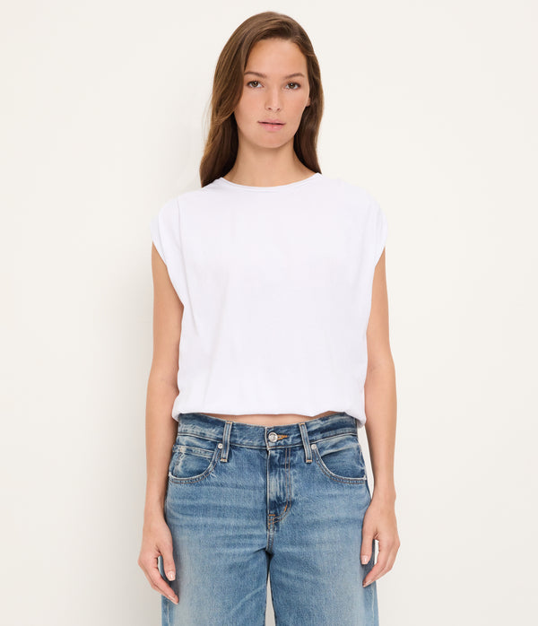 Luca Jersey Bubble Tee WHITE / XL