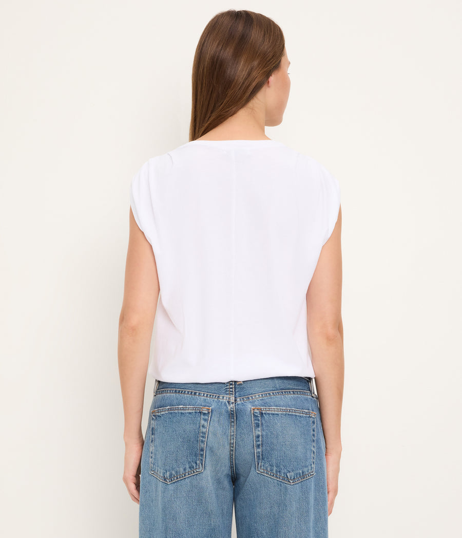 Luca Jersey Bubble Tee WHITE / XL
