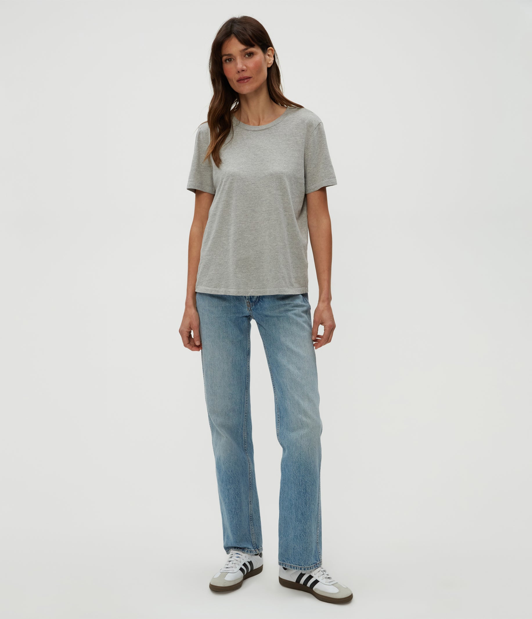 (取寄) マイケル スターズ レディース ベッカ ショート スリーブ クルー ネック ティー Michael Stars women Becca Short Sleeve Crew Neck Tee Espresso Women's Michael Stars Becca Short Sleeve Crew Neck Tee