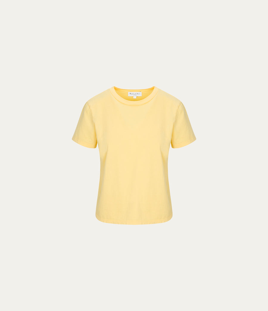 Becca Tee in MACAW Yellow Close Up View #MACAW