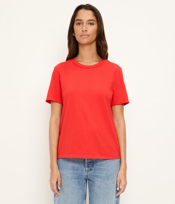 Becca Tee in SAMBA RED Full Body View #SAMBA