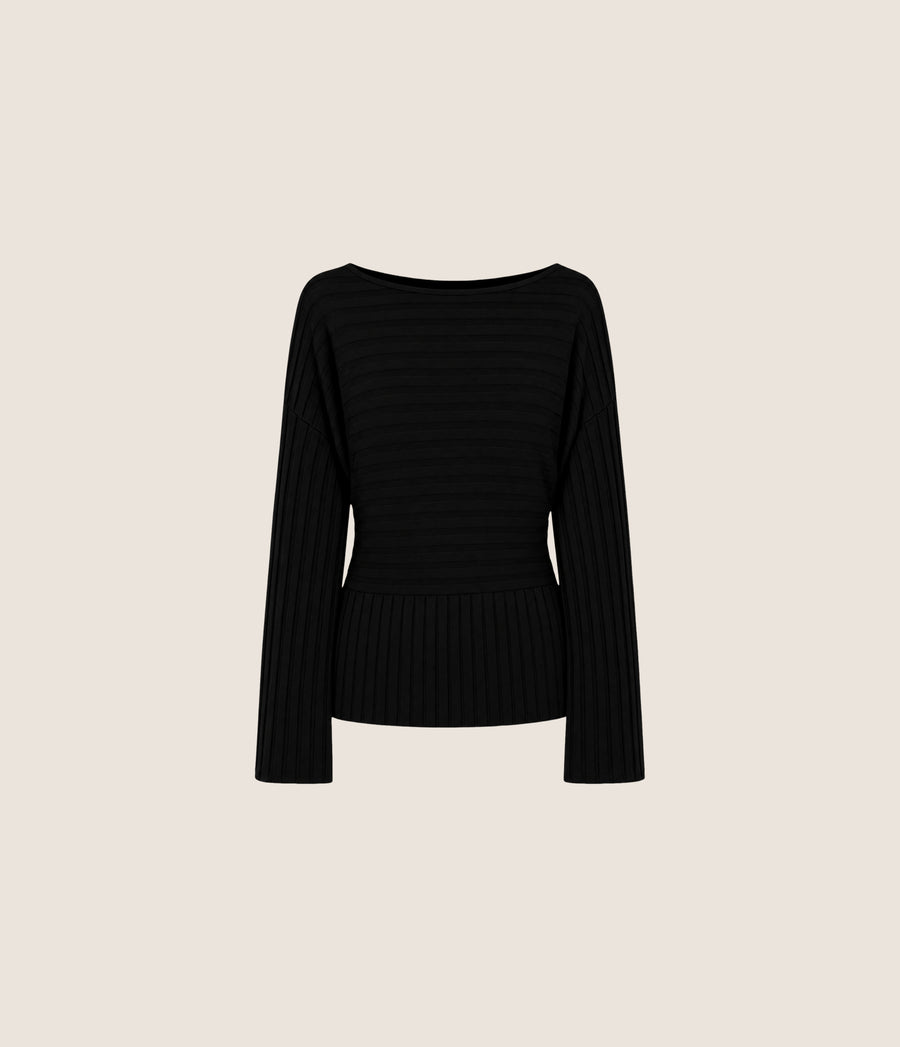 Fleur Boatneck Top